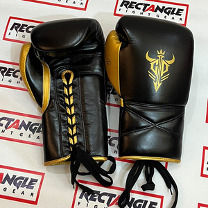 ปรับแต่งถุงมือ MMA หนังแท้สำหรับฝึกซ้อมและต่อสู้ กันลื่น ระบายอากาศ ป้องกันรังสียูวี แบบเต็มนิ้ว ผูกเชือก - Product Image 1
