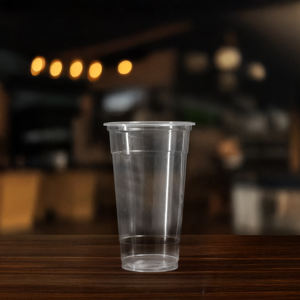 แก้วพลาสติก PP แบบใช้แล้วทิ้งขนาด 95 มม. พร้อมฝาปิด สำหรับกาแฟเย็น เครื่องดื่มเย็น และของหวาน ขนาด 16/20/24 ออนซ์ ขายส่ง - Product Image 3