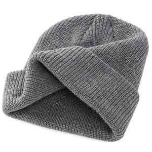 Nouveautés : Bonnets pour hommes de qualité supérieure, en laine chaude pour l'hiver, tricotés, avec logo personnalisé, légers. - Product Image 1