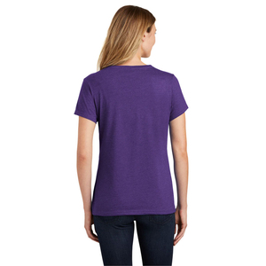 Wholesale Womens Deep V Neck Plain No Brand T Shirts Ladies High Quality 100% Cotton V-neck T-shirts For Printing In Women - Product Image 2