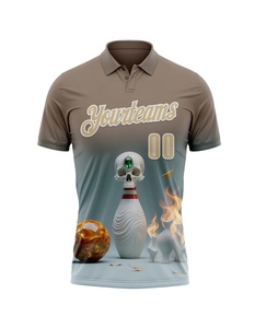 Polo unisexe personnalisé de votre marque – Fournisseur ODM de polos uniformes colorés pour le golf et le bowling - Product Image 4