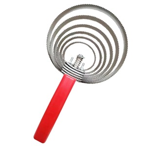Peigne à curry réversible avec poignée antidérapante en caoutchouc, brosse à curry double face multifonctionnelle pour animaux de compagnie, chevaux, chiens, bovins, moutons - Product Image 6