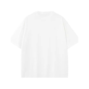 Camisetas de Algodón Personalizadas al por Mayor, Elegantes, de Manga Corta, Unisex, Cuello Redondo, 220g, Diseño en Blanco, Casuales, Transpirables, Sostenibles, Tallas Grandes - Product Image 5