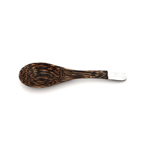 Rustic Style Capiz Shell inlay Coconut Wooden <b>Serving</b> <b>Spoon</b> Creative Tea <b>Spoon</b> Honey <b>Spoon</b> Made in Vietnam - Product Image 2