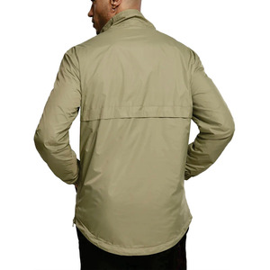 Premium Custom <b>Lightweight</b> Pullover Nylon Windbreaker <b>Jackets</b> Water Resistant Outdoor Quarter Flap Zip Training <b>jacket</b> for men - Product Image 3