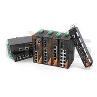 Switch Ethernet industriel non géré E-Brix de haute qualité à 5 ports EB-6005 10/100M DIN Rail IP40 DC12 -20 à +75 °C avec garantie d'un an