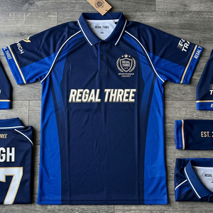 Camisetas de críquet Royal Sports para hombre, 100% poliéster sublimado, transpirables, ropa deportiva para adultos. - Product Image 6
