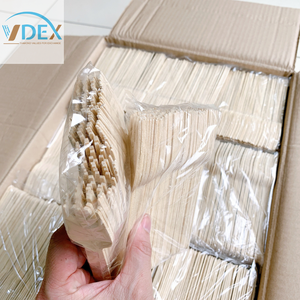 Venta a granel, tenedor de madera biodegradable ecológico, cubiertos desechables - Product Image 5