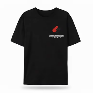 T-shirt en coton surdimensionné pour hommes, 100 % coton, coupe ample, décontracté, imprimé, manches courtes, logo personnalisé, streetwear, anti-boulochage, vente en gros - Product Image 1