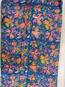 Nuevas telas de algodón estampadas a mano exclusivas de 60*60 cm, 100% algodón puro, telas del grupo Taj disponibles en stock. - Product Image 2