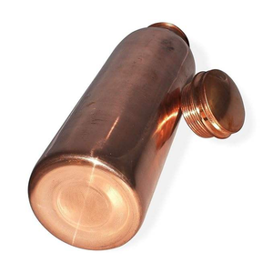 Top-rated Floral Design Modern 100% Pure Copper <b>Bottle</b> 32oz/950ml Thermal Insulation Eco-Friendly Luxury Design Customizable - Product Image 4