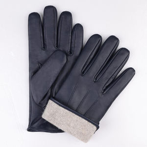 Gants pour hommes personnalisables, confortables et élégants, de haute qualité, mitaines d'hiver à la mode, couleur personnalisée, logo personnalisé - Product Image 2