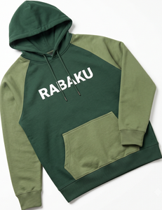 Men’s Color Block Pullover Hoodie Sweatshirt <b>Raglan</b> Sleeve Casual Streetwear Hooded <b>Top</b> with Kangaroo Pocket and Drawstring - Product Image 5