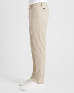 Pantalones Casuales de Algodón Color Caqui para Hombre, Corte Recto, Cintura Media, Cierre de Botones, Transpirables, Antiarrugas, con Bolsillos Laterales, para Verano - Product Image 2