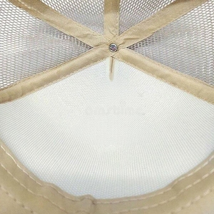 Casquette de camionneur légère avec dos en maille respirante, fermeture réglable, visière incurvée, idéale pour les activités décontractées en extérieur et les voyages - Product Image 3