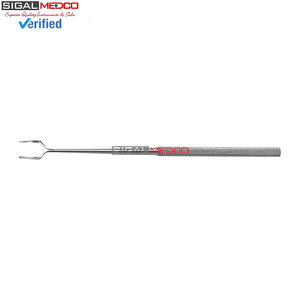 Grapas de piel manuales de acero inoxidable alemán, con punta roma y afilada, de extremo único y doble, de 10 mm, Joseph, de doble púa, quirúrgicas. - Product Image 4