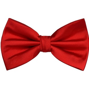 Nœud Papillon en Soie Rose Uni Pré-Noué – Accessoire de Tenue Formelle Durable, Respirant et à Séchage Rapide - Product Image 3