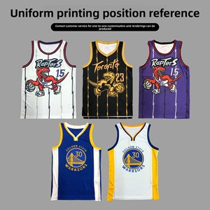 Golden State Warriors # Camiseta de baloncesto sin mangas con cuello en V para hombre, camiseta sin mangas de poliéster que absorbe la humedad, 30 - Product Image 5