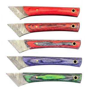 Durable Multi Usage Damascus Steel <b>Blade</b> Outdoor Camping Sheep <b>foot</b> Edge Fixed <b>Blade</b> Knife - Product Image 3