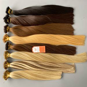 Extensiones de Cabello Nano Tip al por Mayor, Cabello Virgen Ruso Remy de Doble Trama con Cutícula Alineada, Proveedor de Cabello - Product Image 4