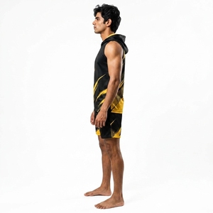 Uniforme 7v7 professionnel, uniforme 7v7 sur mesure, design personnalisé, impression intégrale, tissu polyester respirant, léger, séchage rapide, évacuation de l'humidité - Product Image 4