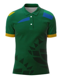 Camiseta de Hombre de Corte Regular, Suave y Cómoda, Sublimada, Tejida, 100% Poliéster, Ecológica, Informal Elegante, Ligera - Product Image 4