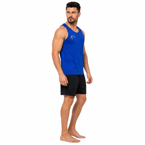 Comodidad de algodón premium con costuras impecables en la camiseta sin mangas para hombre, con frescura y comodidad para el uso en fines de semana y para las caminatas diarias de verano. - Product Image 2