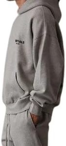 Essentials <b>Pullover</b> Hoodie, Cotton Blend, Adult Unisex, Oversized <b>Men</b> Size, One Size Down - Product Image 4
