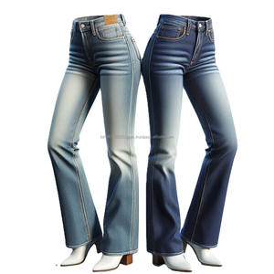 New Style <b>Summer</b> 2024 Straight Slimming High Street <b>Pants</b> Wholesale Price Fashion Denim Jeans <b>Pants</b> for <b>Womens</b> From Bangladesh - Product Image 6