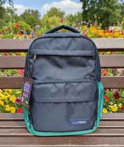 Mochila para Portátil Kyatchi de 22 Pulgadas, Resistente al Agua, de Poliéster, con Diseño de Puntos, Cierre de Cremallera y Broche, Logotipo Personalizado, Capacidad de 36-59L, para Portátil de 16 Pulgadas - Product Image 2