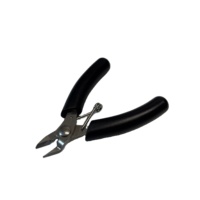 Pince de précision Kwang Hsieh 95 mm, mini-pince à découper en acier inoxydable, lame noire, outil à bords de coupe fins pour la modélisation artisanale
