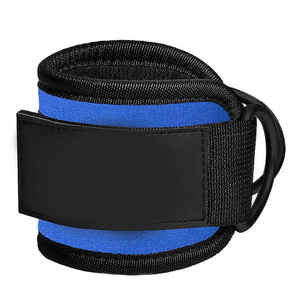 Correas de Tobillo Acolchadas de Neopreno con Compresión Profesional para Entrenamiento, Accesorios de Gimnasio, Ajustables para Levantamiento de Pesas - Product Image 4