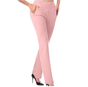 Nouveau pantalon large tendance pour femme, taille haute, respirant, pour le travail, OEM ODM - Product Image 2
