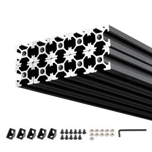 2020 10 Pezzi Profilo in Alluminio Estruso 23,62 Pollici 600 mm T5 ad Alta Resistenza Standard Europeo Anodizzato Guida Lineare ad Alta Resistenza - Product Image 1