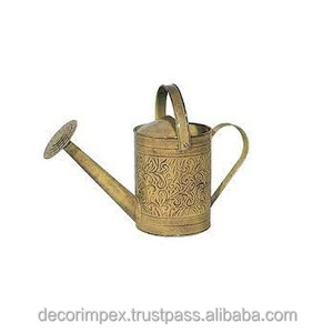 บัวรดน้ำบ้านและสวนสำหรับต้นไม้กลางแจ้งและต้นไม้ในร่มกระถางต้นไม้1แกลลอนพร้อมพวยถอดออกได้ดอกไม้โลหะ - Product Image 3