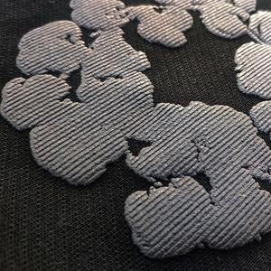 Fournisseur direct en gros OMMiZ Sweat à capuche Baping Spider en denim de coton épais de créateur avec lettres et impression en relief effet déchiré - Product Image 1