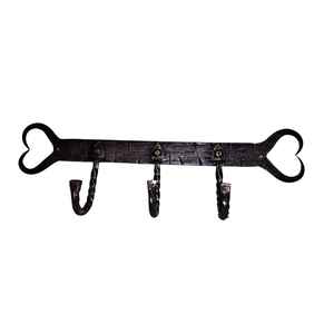 Nouvelle conception de cintre en fer en forme de cœur, finition thermolaquée, pour la décoration, pour offrir en cadeau, pour accrocher au mur, pour suspendre des vêtements - Product Image 5