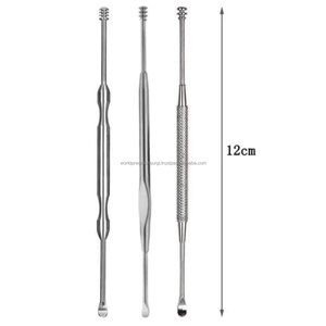 WORLD PRECISION SURGICAL Juego de Empujadores de Cutículas de Acero Inoxidable, Doble Cabeza, Doble Uso, Herramienta de Manicura Reutilizable - Product Image 6