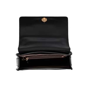 Sac ovale élégant en cuir noir avec accents dorés et style personnalisable pour femme – Sac à main tendance de qualité supérieure - Product Image 6