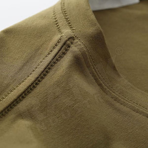 Camisetas Estampadas de Algodón 100% de Corte Holgado para Hombre, Camisetas de Estilo Urbano para Hombre, Camisetas de Algodón con Logotipo Personalizado, Venta al Por Mayor, Disponibles en Stock - Product Image 4