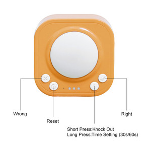 Buzzer di risposta Wireless per batteria ricaricabile in classe faida familiare con luci e suoni - Product Image 4