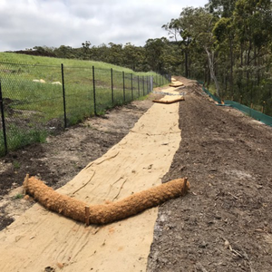 Factory Supply Coir Fiber <b>Logs</b> Natural Biodegradable for Erosion Control Riverbank Protection and Slope Stabilization - Product Image 1