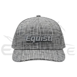 Gorras de Béisbol para Hombre al por Mayor, Color Gris Claro Mate, Diseño Futurista con Rejilla y Logotipo 3D en Relieve, Gorras de Moda Urbana Personalizadas OEM - Product Image 1