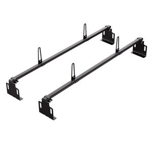 Portascala da Tetto per Auto in Acciaio Resistente, 60 Pollici, 2 Barre Trasversali, Capacità 500 Libbre, Portascala da Tetto per Furgone - Product Image 1