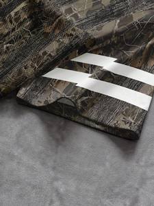 Maillot de football américain ample et oversize en maille camouflage, col en V, personnalisé, style streetwear rétro vintage, motif camouflage Real Tree - Product Image 4