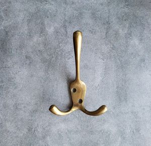 Classic Brass Wall <b>Hooks</b> Elegant Polished Design Heavy Duty Wall Mounted Rack For Clothes <b>Towels</b> Storage Stylish Brass Wall <b>Hook</b> - Product Image 1