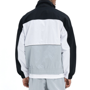Survêtement en nylon pour homme, tissu respirant et à séchage rapide, coupe confortable, design léger, idéal pour la course, l'entraînement et les sports. - Product Image 4