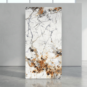 Mica Rock High Brillant Grand Format 1600x3200mm Carreaux de porcelaine en pierre frittée émaillée Poli Comptoir Table Cuisine extérieure - Product Image 3