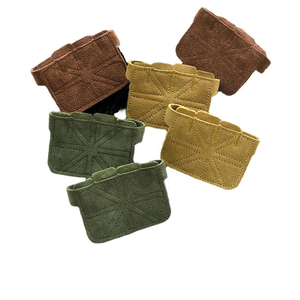 Gants de golf d'hiver personnalisés de haute qualité, blancs, doux, en cuir Cabretta pleine couleur, poignées respirantes à séchage rapide pour le sport - Product Image 2