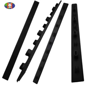 ชิ้นส่วนพลาสติกแบบยาวและบาง ผลิตตามสั่งด้วยวิธีฉีดขึ้นรูป LONGNEW OEM |   คลิปหนีบรางเสริมแรง PC/ABS/PP ทนทาน - Product Image 1
